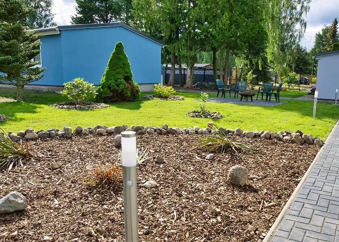 Tatil Evi Waldgefluester 70 Qm I Ueberdachte Terrasse I 2 Schlafzimmer I Strandnah