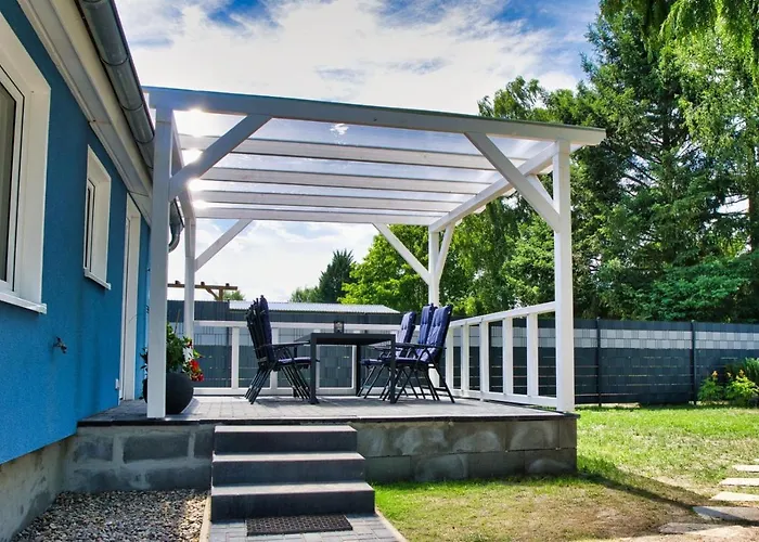 Waldgefluester 70 Qm I Ueberdachte Terrasse I 2 Schlafzimmer I Strandnah * ヨーアヒムスタール