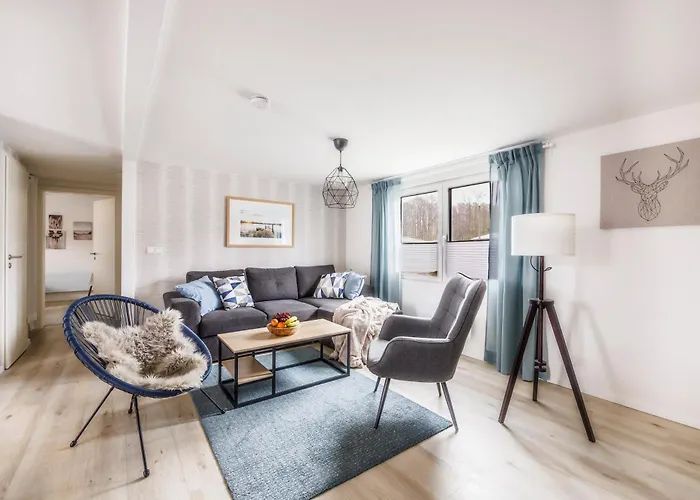 Waldgefluester 70 Qm I Ueberdachte Terrasse I 2 Schlafzimmer I Strandnah Joachimsthal