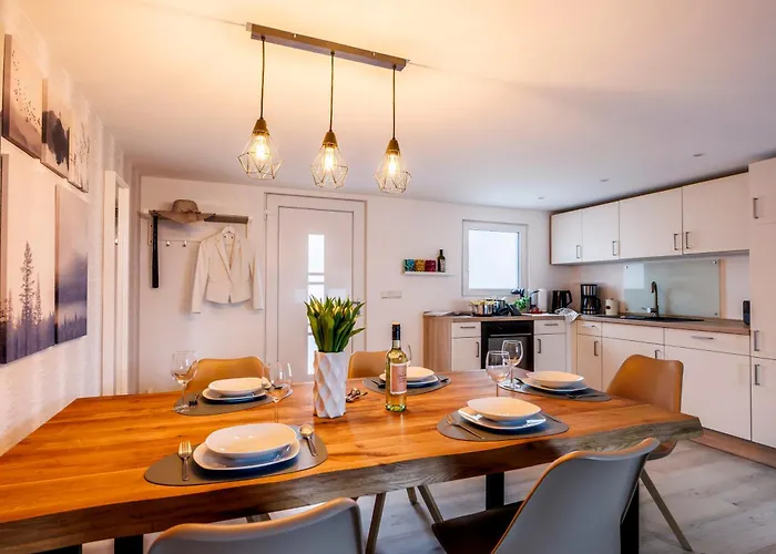 Tatil Evi Waldgefluester 70 Qm I Ueberdachte Terrasse I 2 Schlafzimmer I Strandnah *