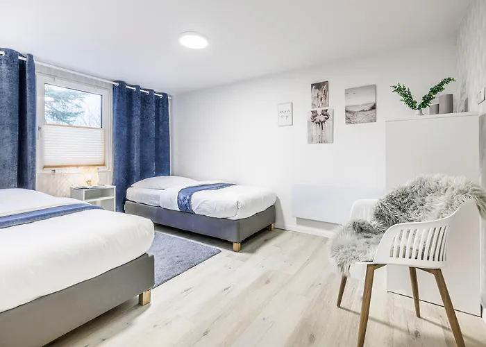 Waldgefluester 70 Qm I Ueberdachte Terrasse I 2 Schlafzimmer I Strandnah * Joachimsthal