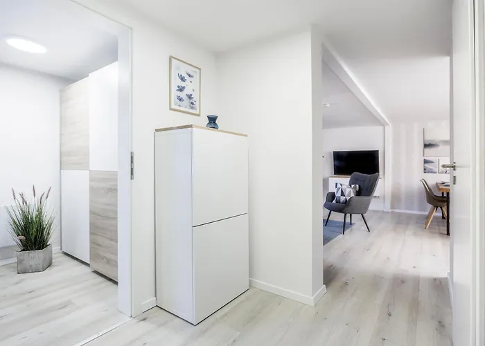 Waldgefluester 70 Qm I Ueberdachte Terrasse I 2 Schlafzimmer I Strandnah Tatil Evi